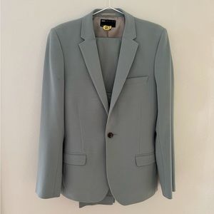 ASOS SAGE GREEN Super Slim SUIT 38 short and pants are 32x32